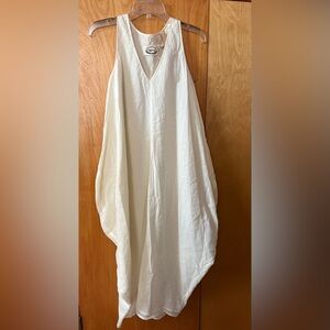 Flame cotton lagenlook maxi dress size m( read)